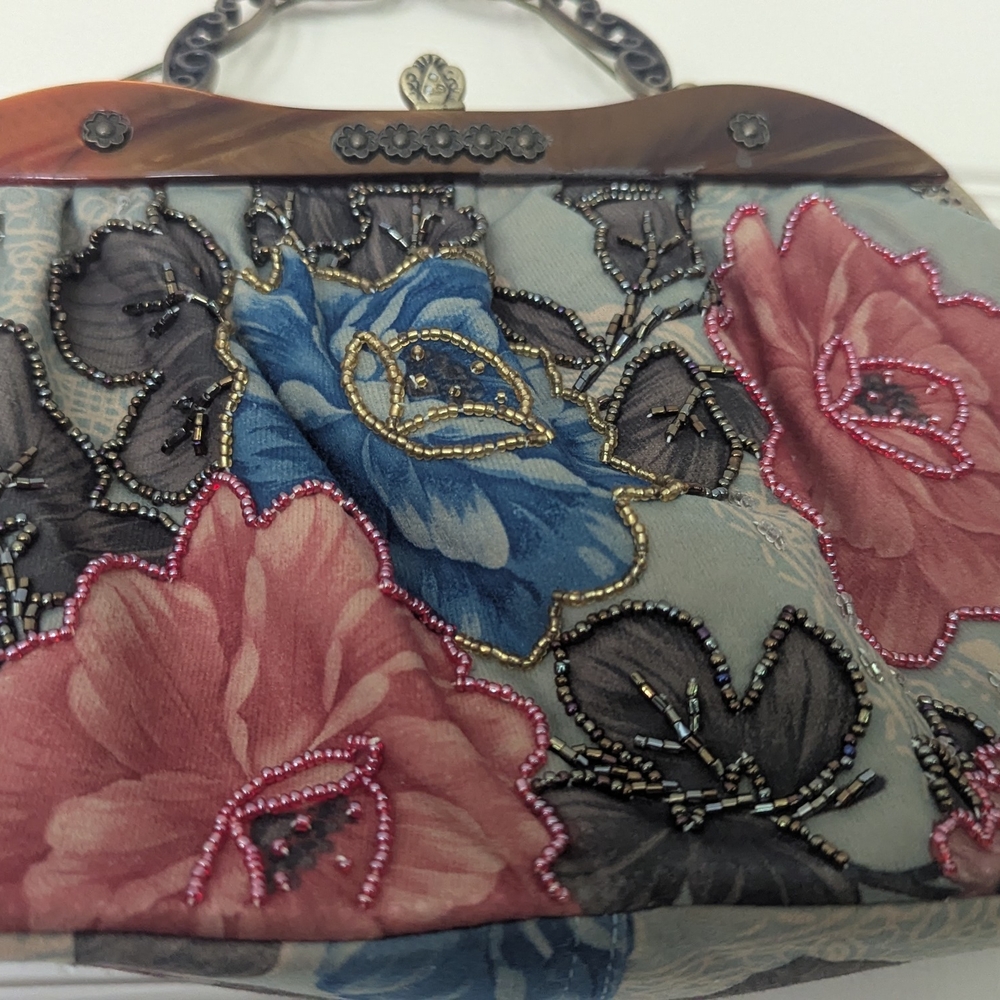 Floral Embellished Women's Bag